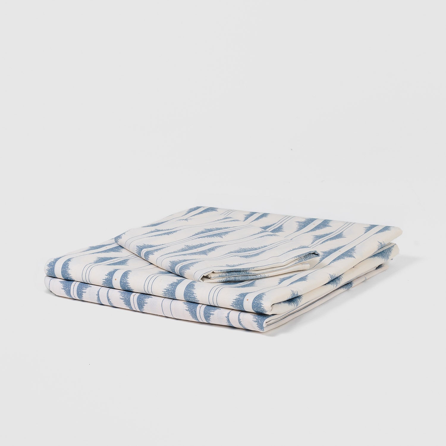 Set di lenzuola in cotone kerala indaco