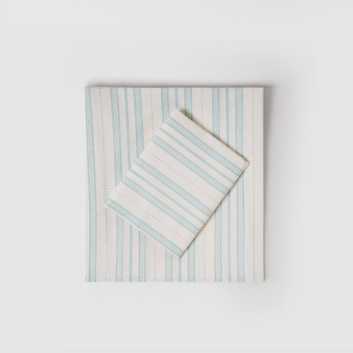 Juego de sábanas algodón kilimanjaro verde keike