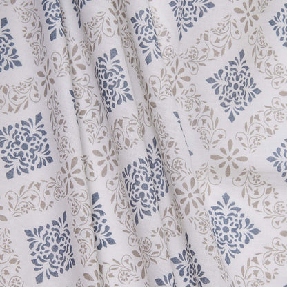 Juego de sábanas algodón calix índigo