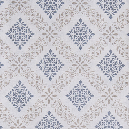 Gioco lençóis di cotone indaco Calix