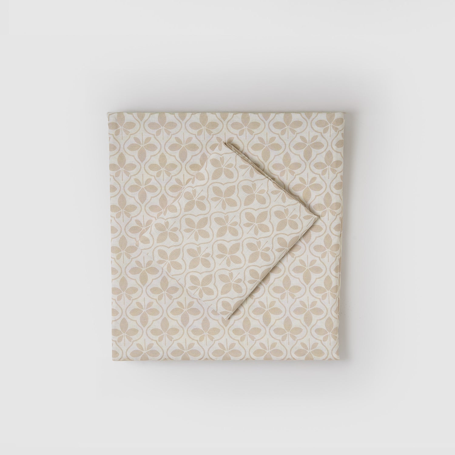 Juego de sábanas algodón kemala arena