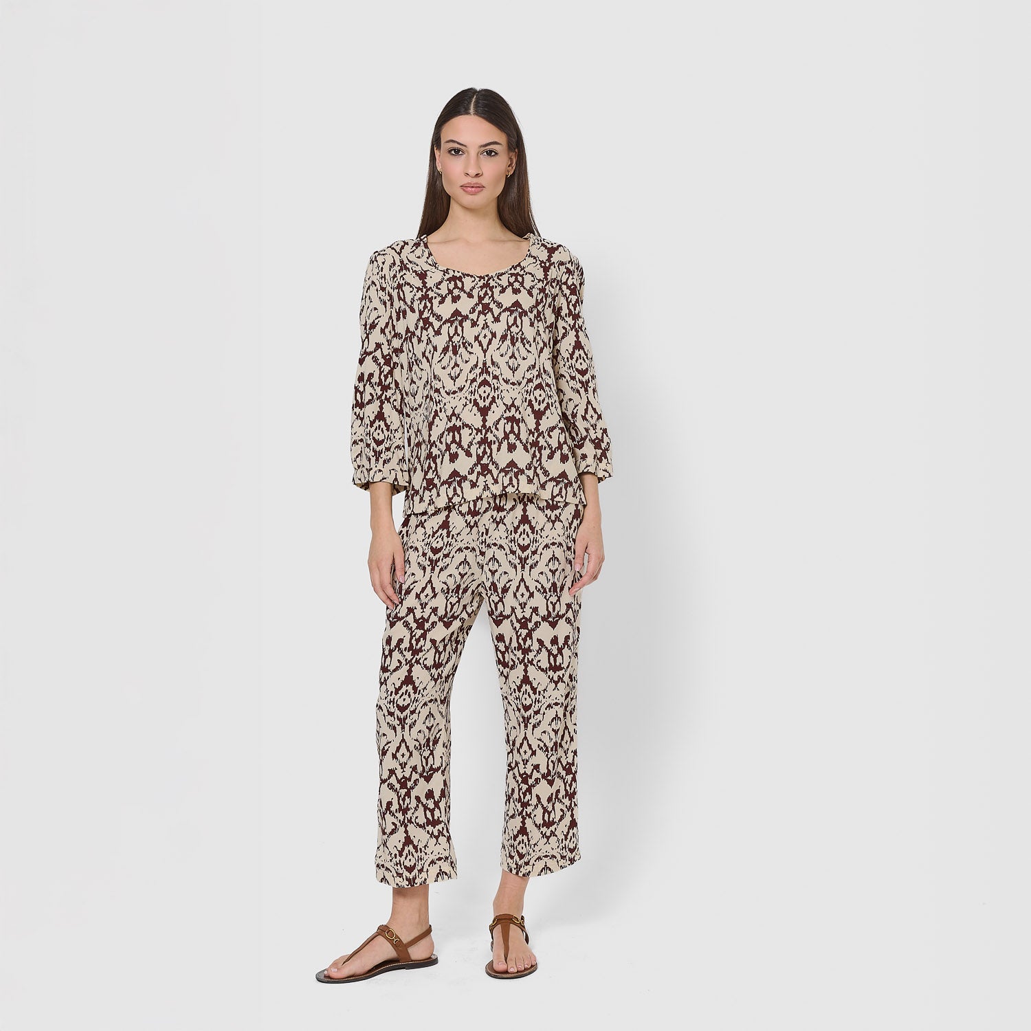 Set midi viscosa solara teja