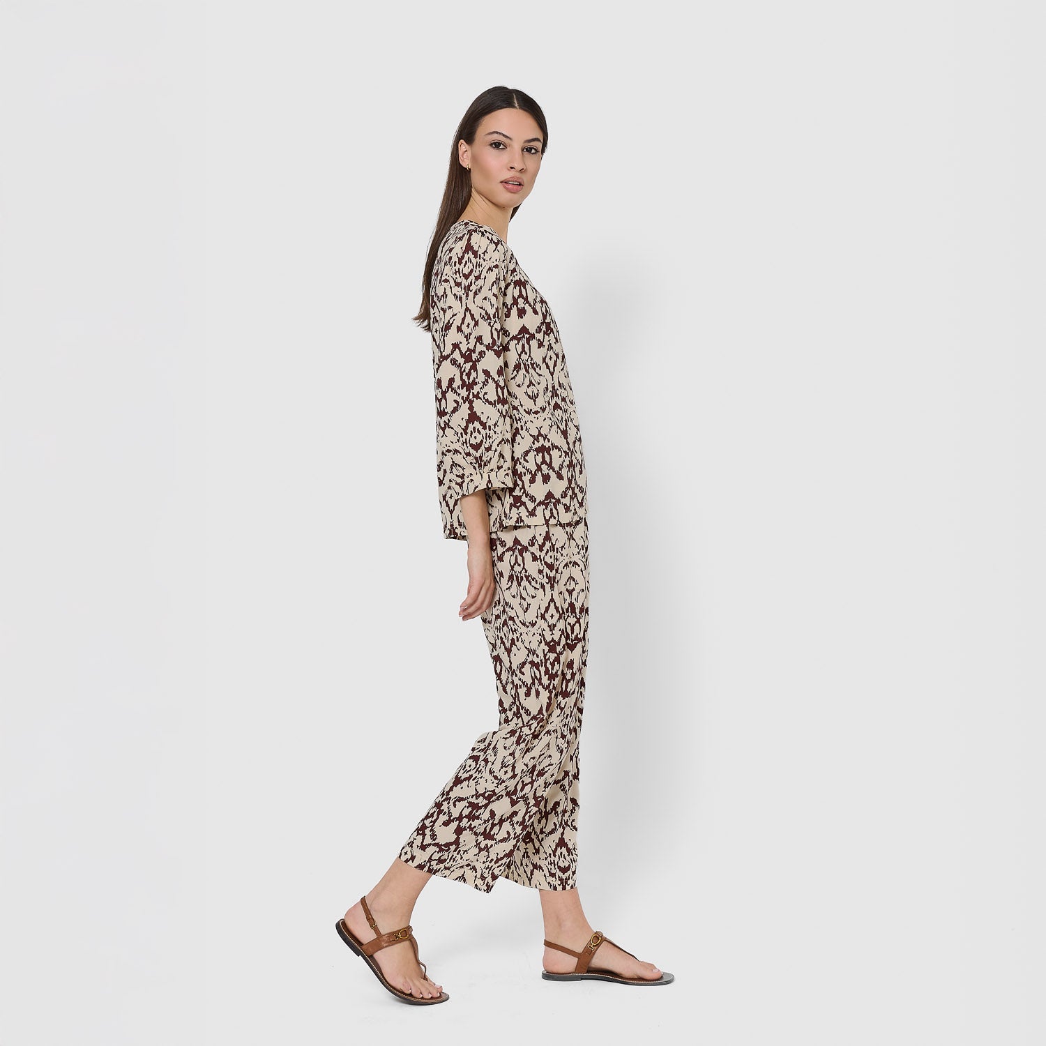 Set midi viscosa solara teja