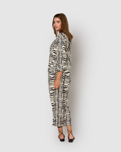 Set midi viscosa tepec negro