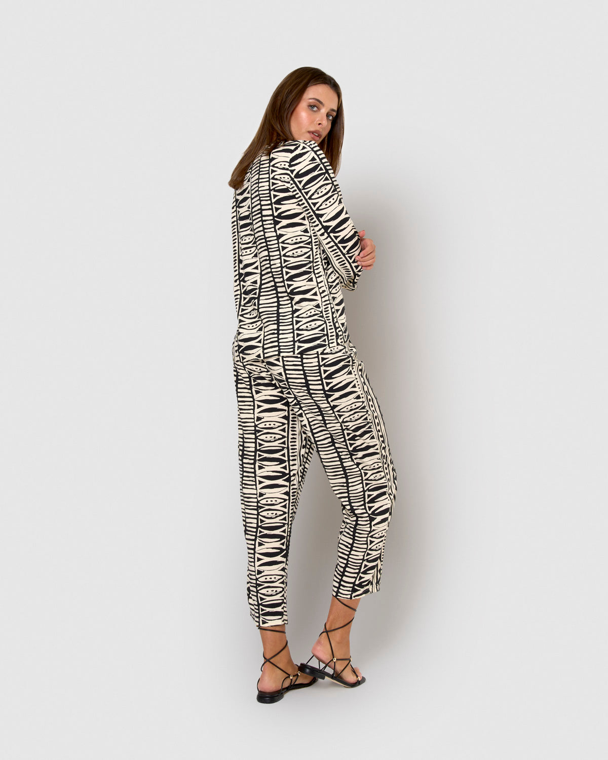 Set midi viscosa tepec negro