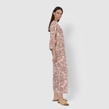 Set midi viscosa tika burdeos