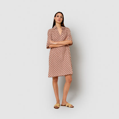 robe-chemise courte, drap en laine, chaudière