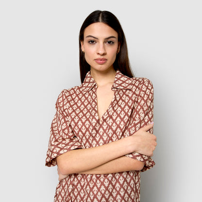 robe-chemise courte, drap en laine, chaudière
