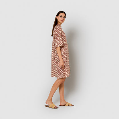 robe-chemise courte, drap en laine, chaudière