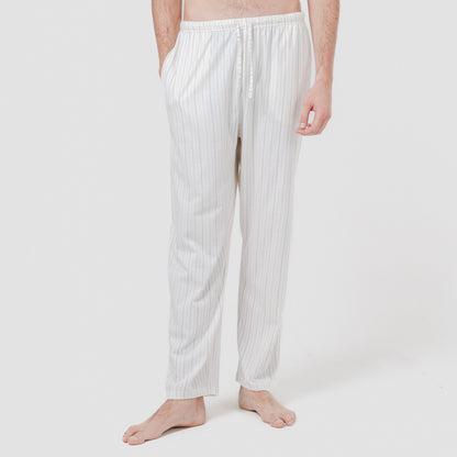 Pijama largo algodón jerezano camel