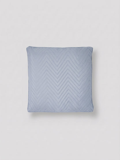 plain indigo cushion