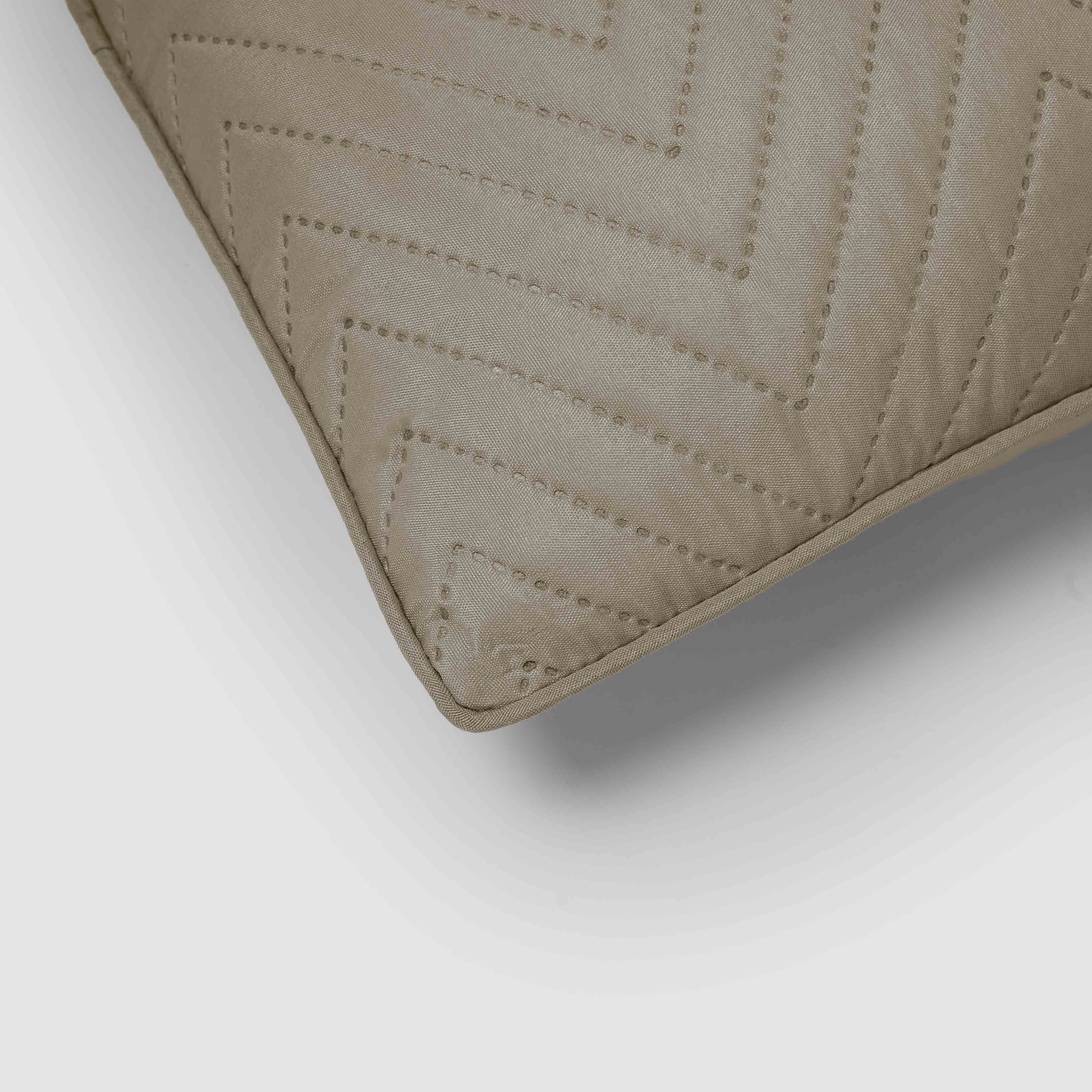 Cojín liso verde cacería