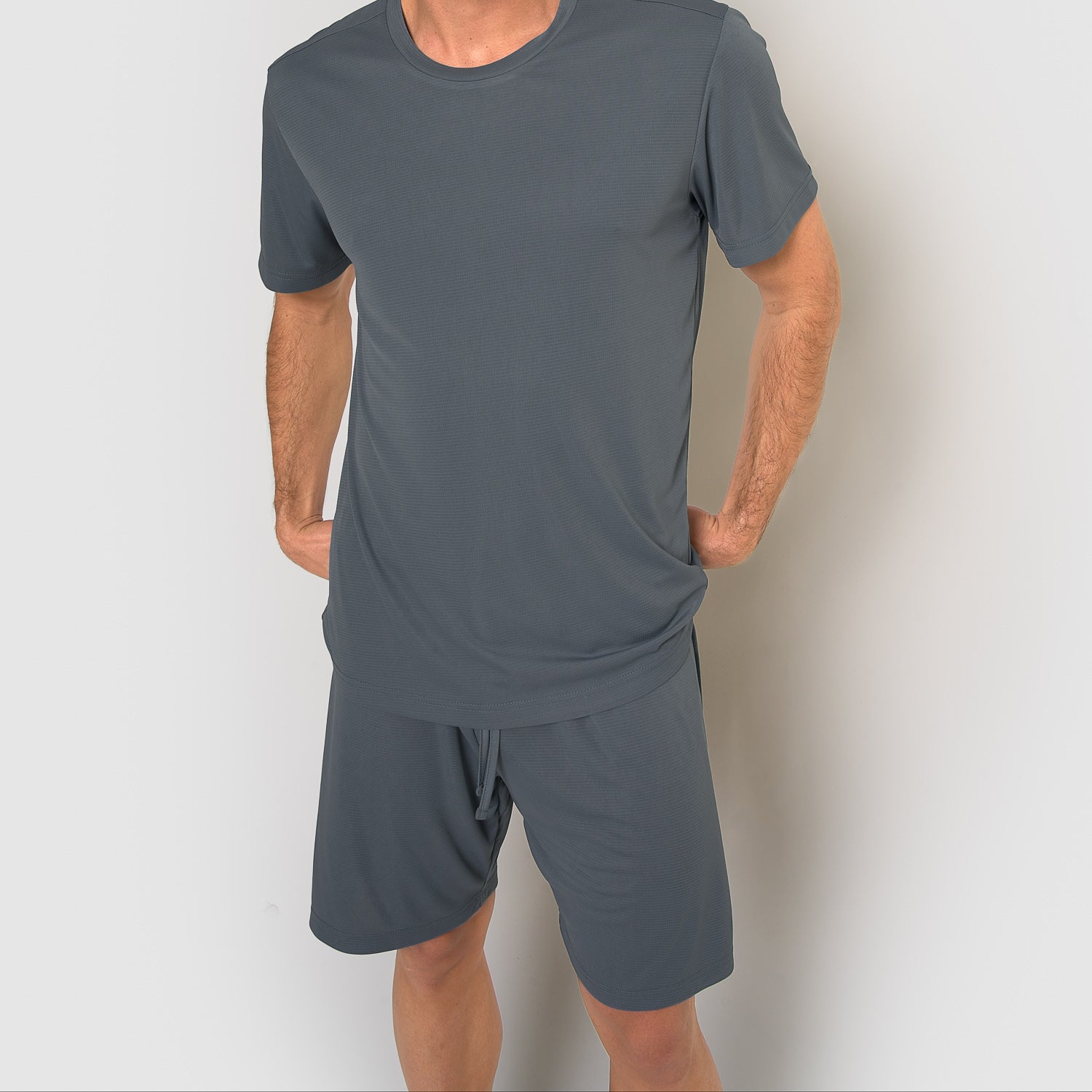 Pantalón corto deportivo técnico agua marina