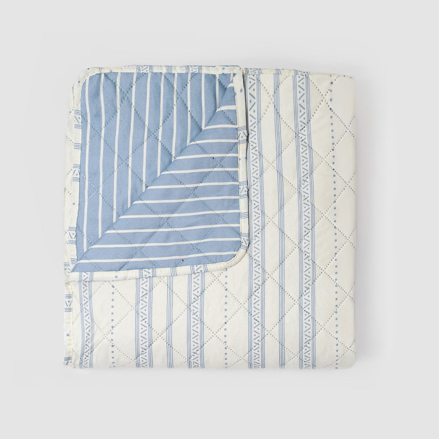 Colcha bouti Kilimanjaro Índigo