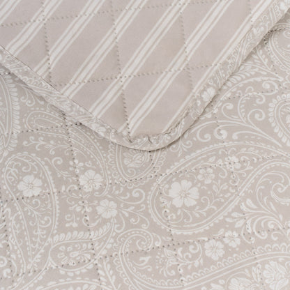 Colcha bouti zinia gris claro