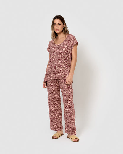 Bosco Buganvilla viscose blouse