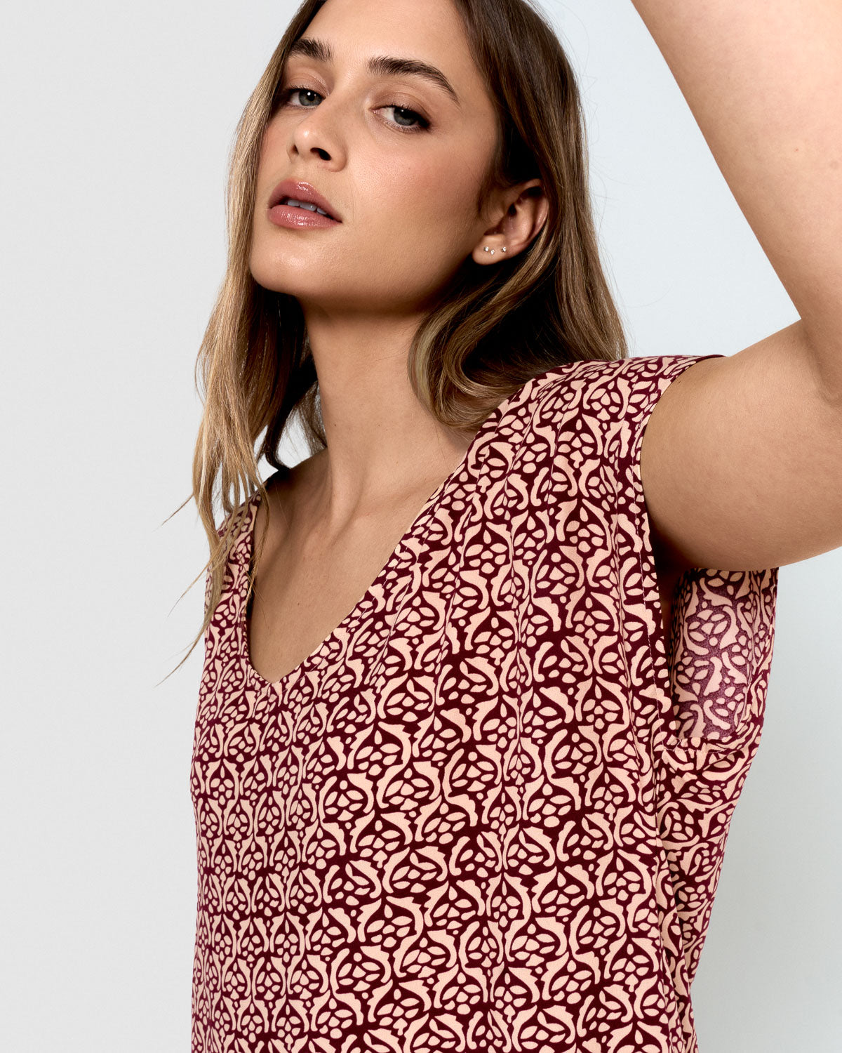 Bosco Buganvilla viscose blouse