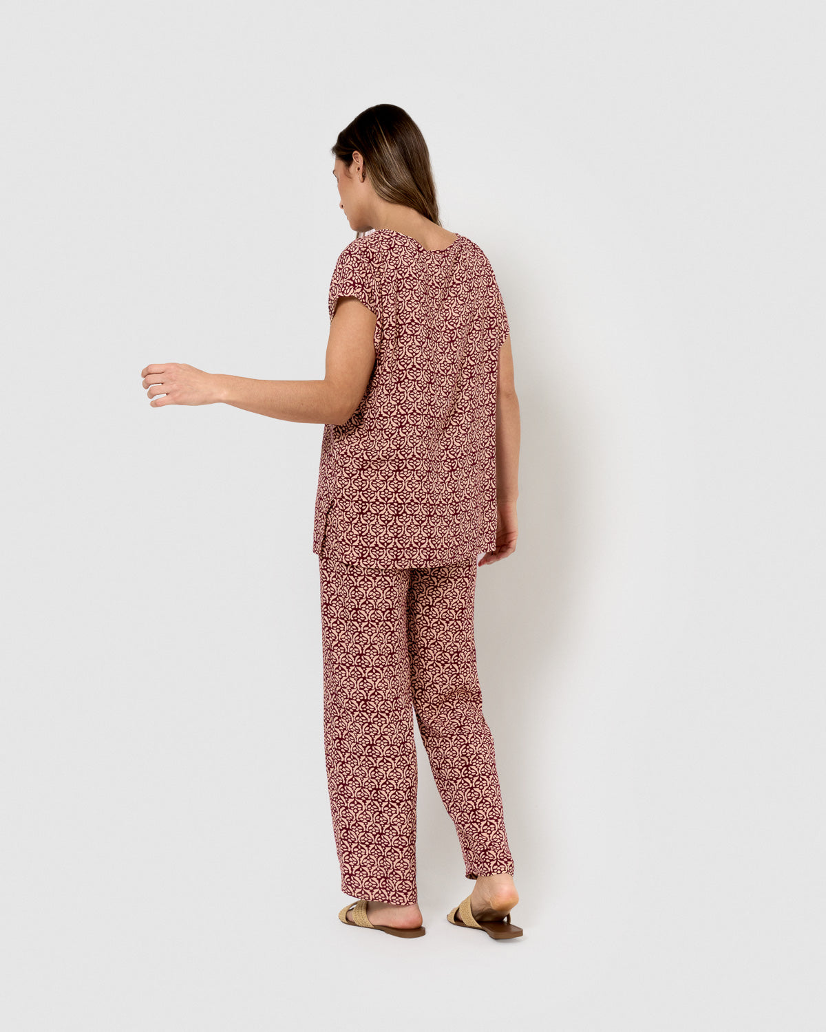 Bosco Buganvilla viscose blouse