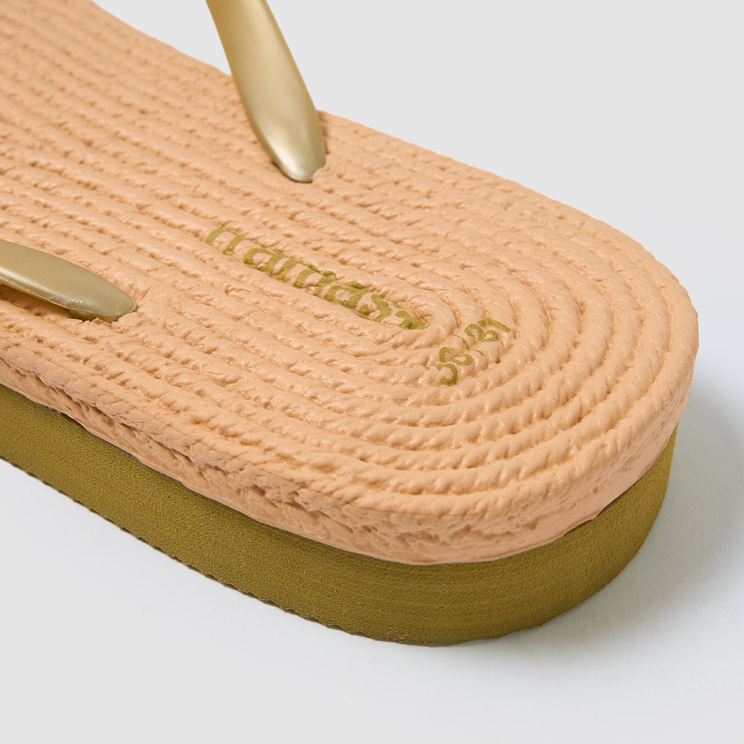 Sandali infradito gialli