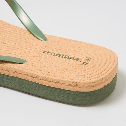 Sandali infradito verdi