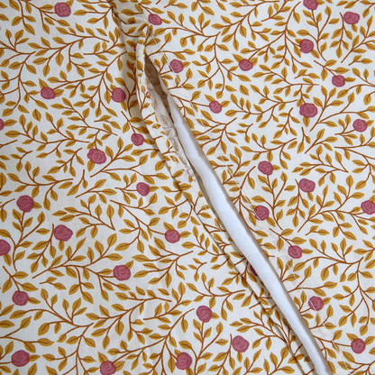 Nordic cover cotton zenith ochre