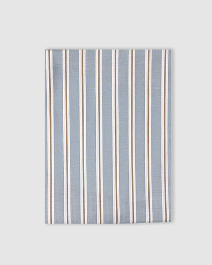 Conjunto de lençóis de algodão azul Schon