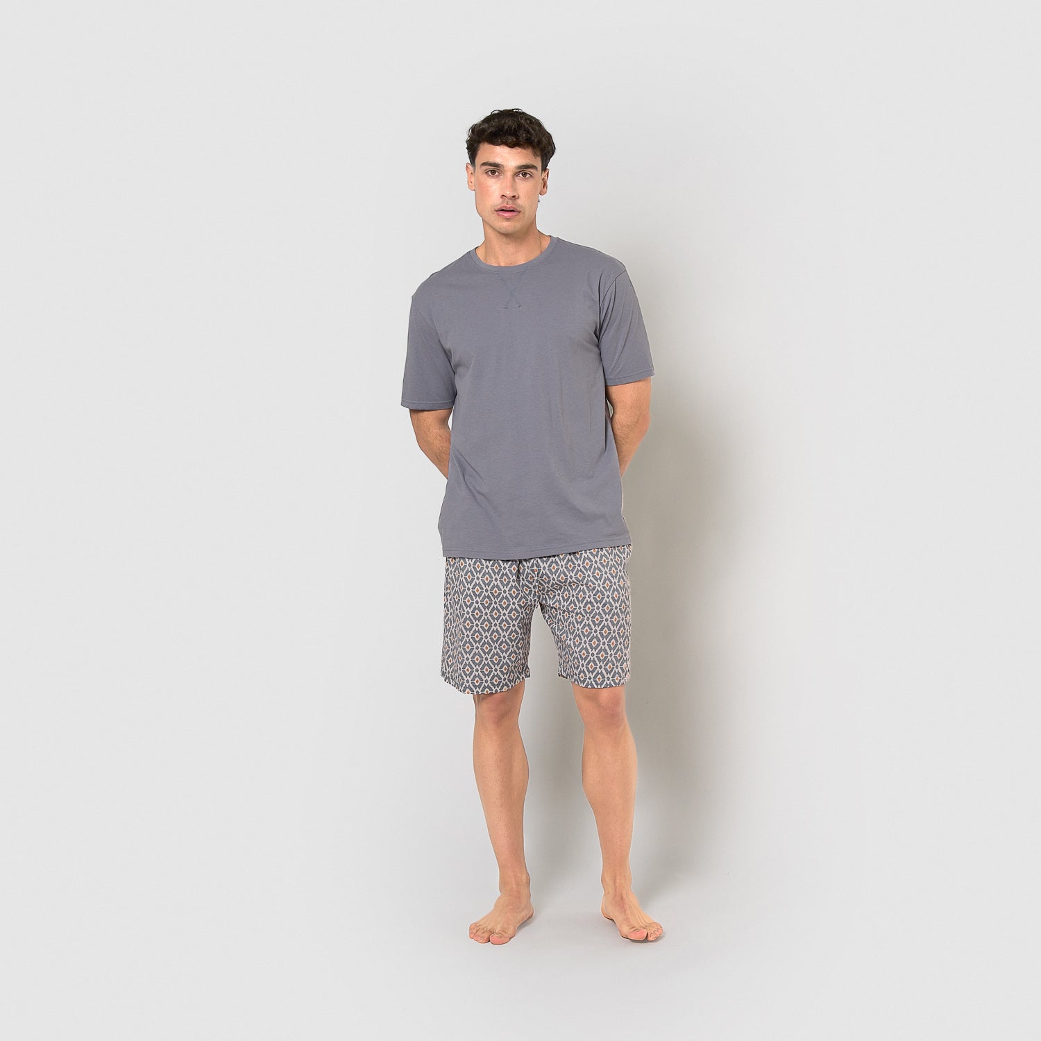 Waterloo indigo cotton short pajamas