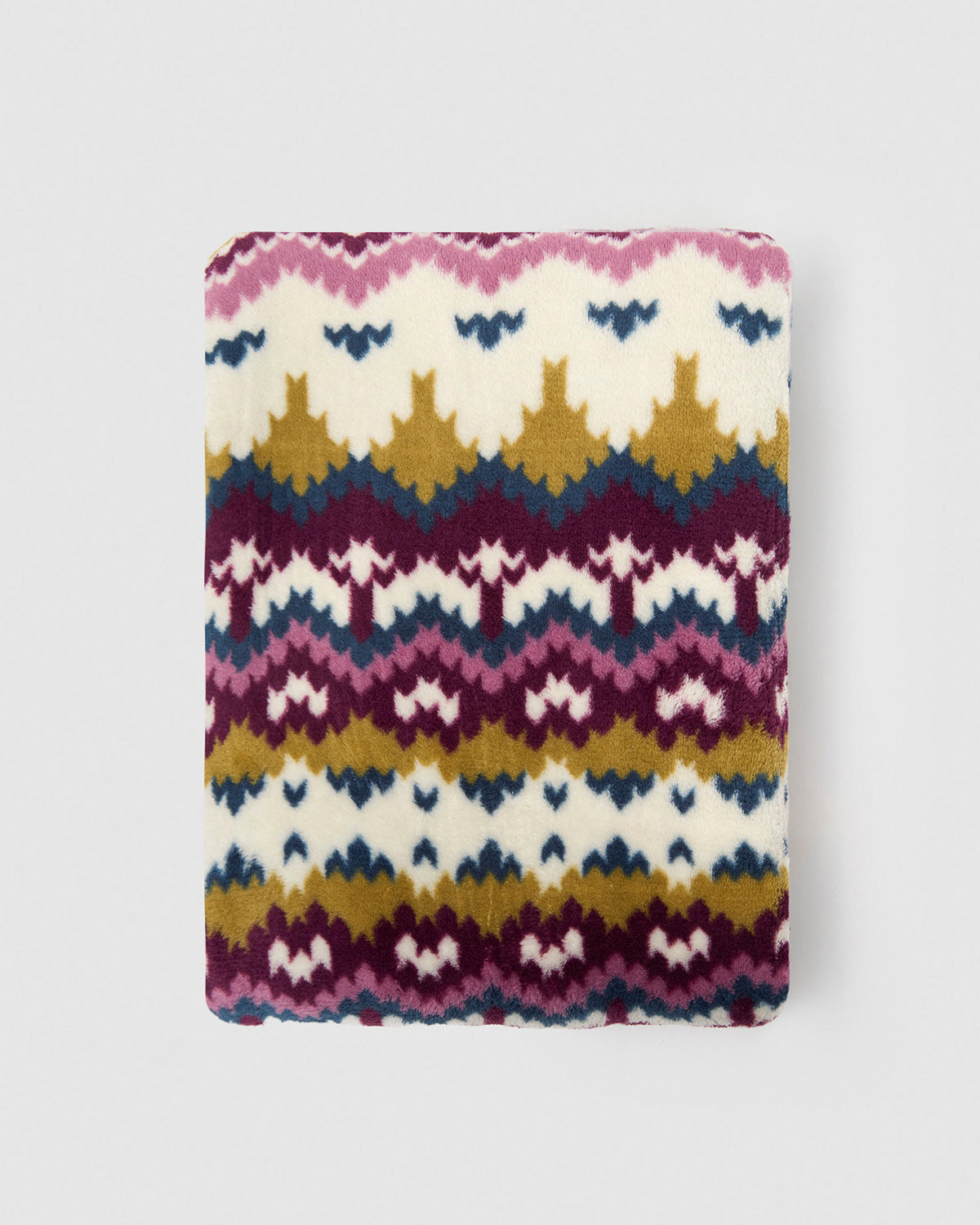 Coral fleece blanket Icey pink