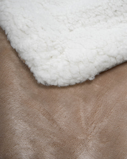 Manta velvet sherpa beige