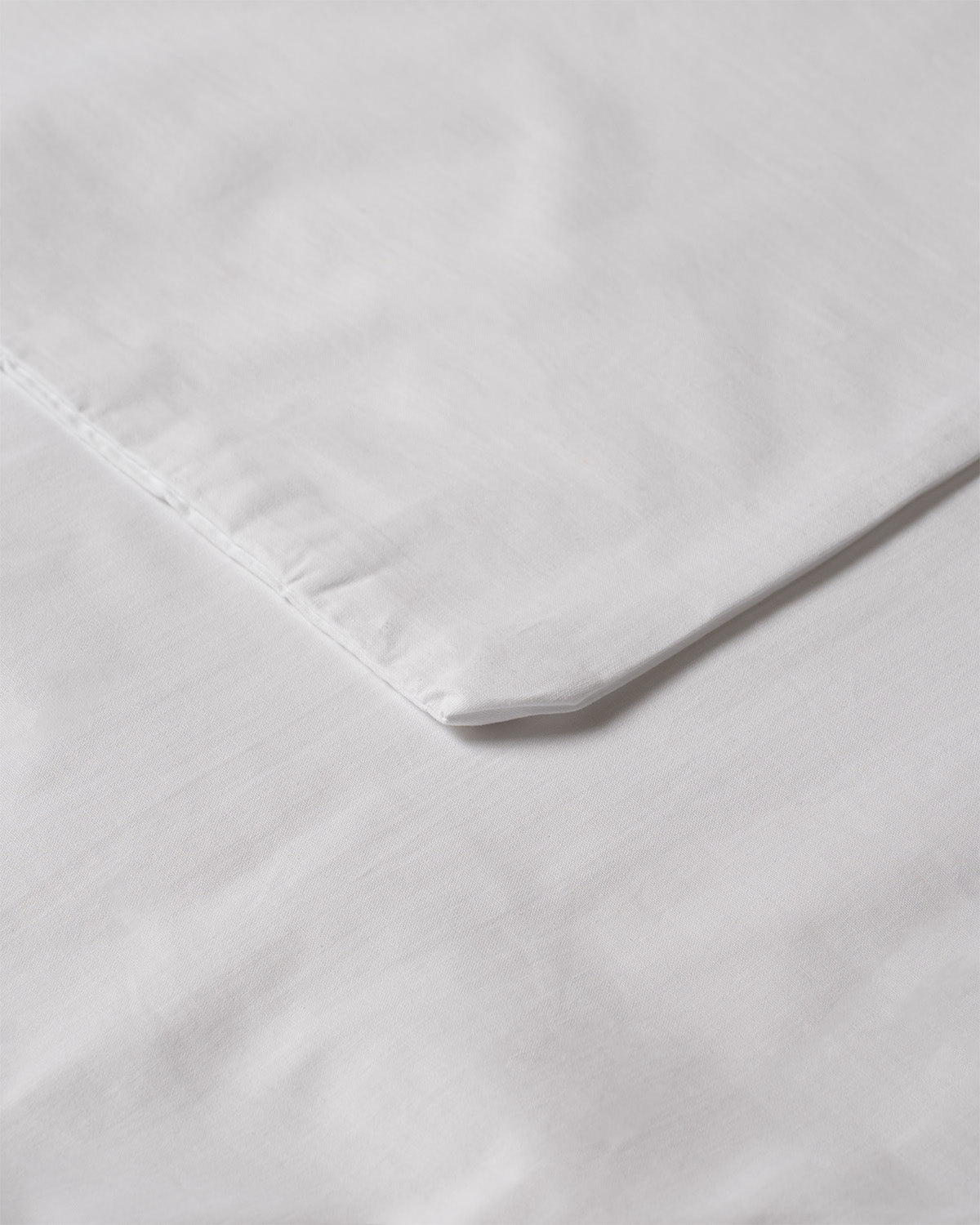 Plain cotton duvet cover