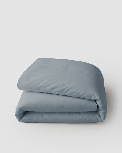 housse de couette en coton uni