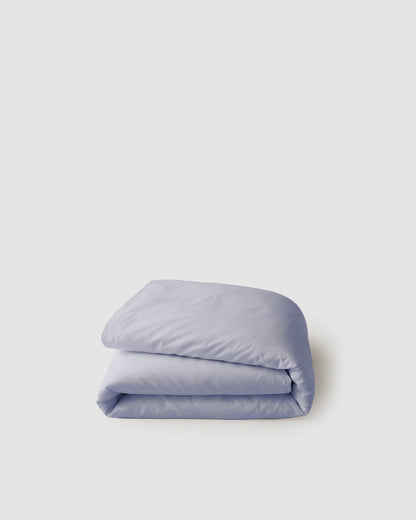 Housse de couette de berceau coton bleu Ciel