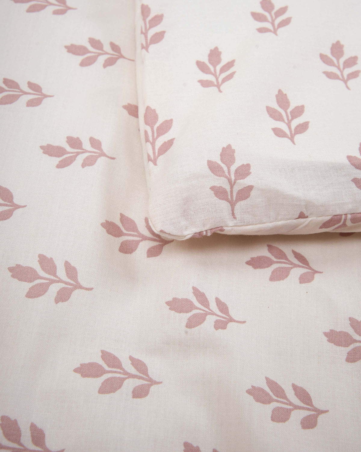 Funda nórdica algodón arvense crema