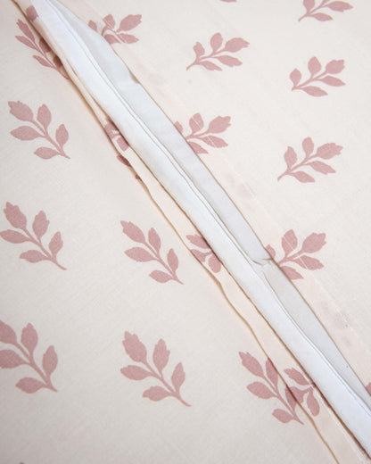 Funda nórdica algodón arvense crema