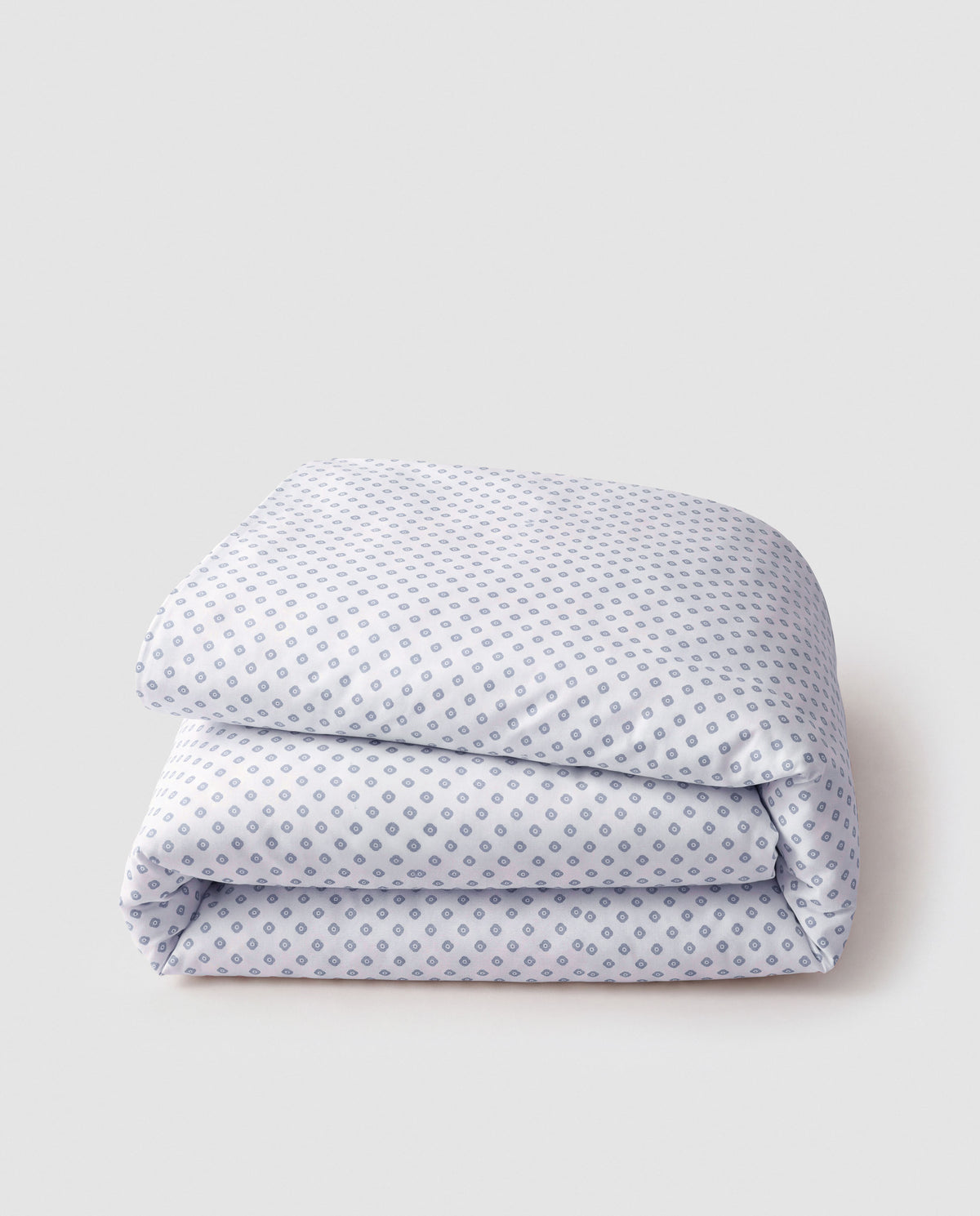 Housse de couette réversible Verso en coton indigo