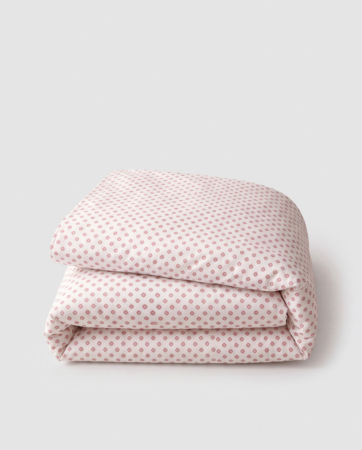 Housse de couette réversible Verso en coton mauve