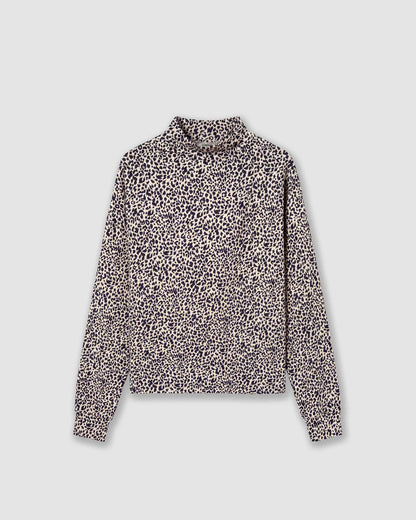 Top drappeggiato soft lira beige