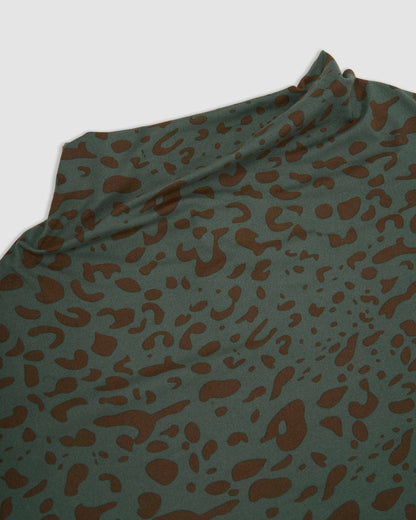 Top drapeado soft velia verde