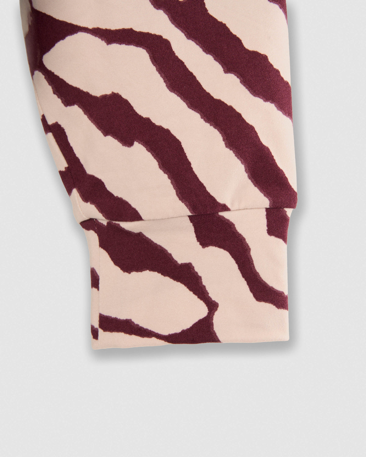Top drapeado soft rodas burdeos