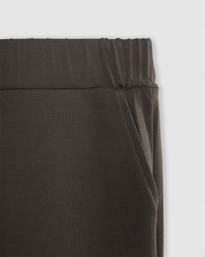 Set cap jogger liso gris marengo