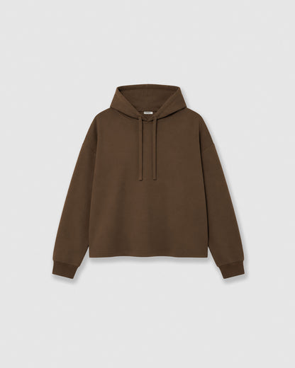 Set cap jogger liso marrón