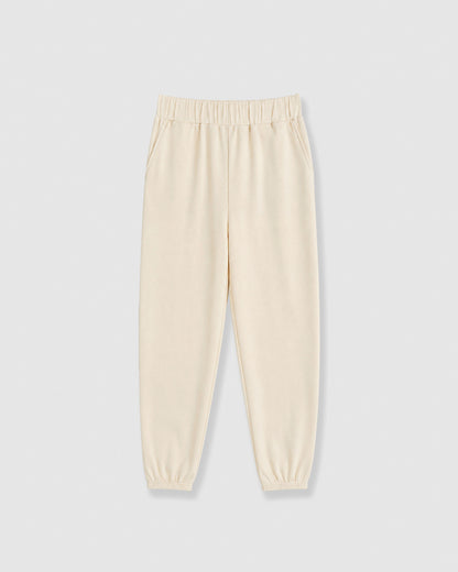 Set cap jogger liso natural