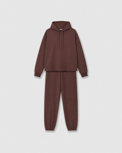 Set cap jogger liso tinto