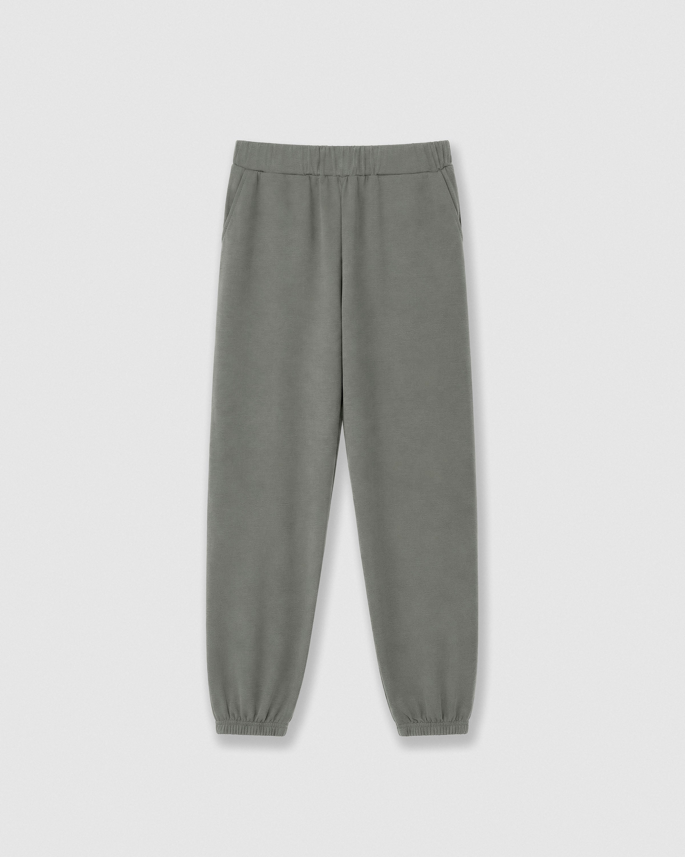 Set cap jogger liso azul agua
