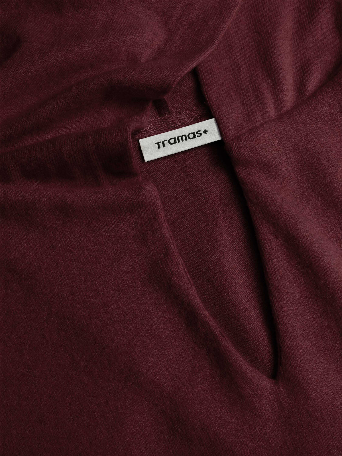 Set sudadera falda angorina burdeos