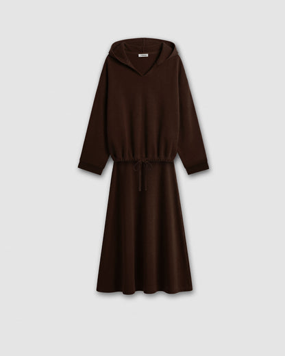 Set sudadera falda angorina chocolate