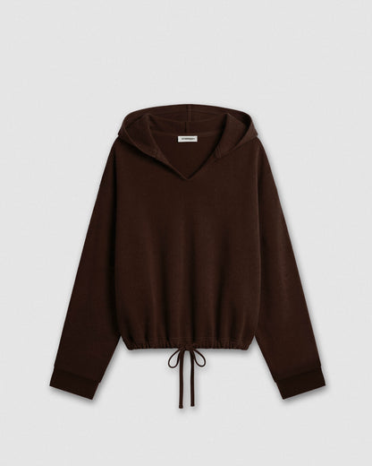 Set sudadera falda angorina chocolate