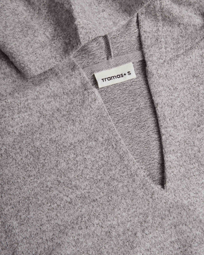Set sudadera falda angorina gris claro