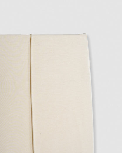 Set drapeado pinza liso natural