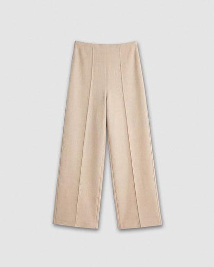 Set rebeca pantalón paño beige